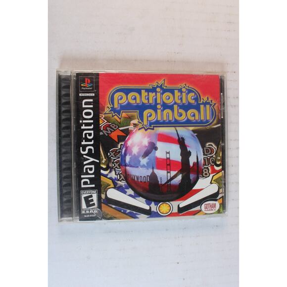 Patriotic Pinball (SonyPlaystation 1, PS1) Authentic, Complete, Tested - Picture 1 of 9